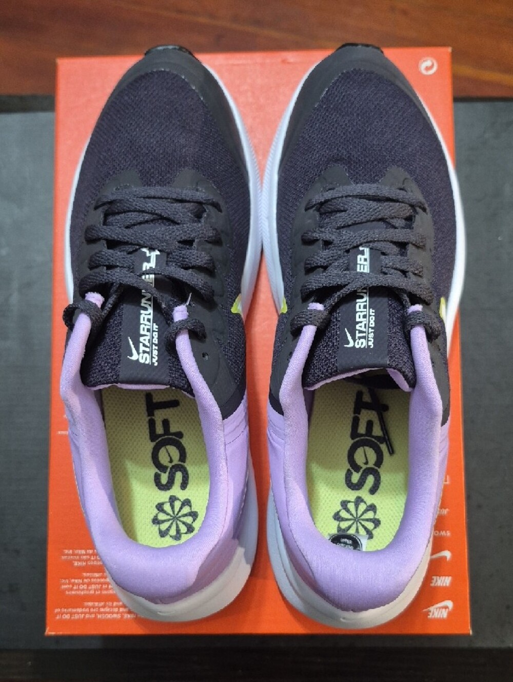 Nike Star Runner 3 GS 'Cave Purple' (2025) M5Y/W6.5 New W/OG Box - Picture 6 of 11
